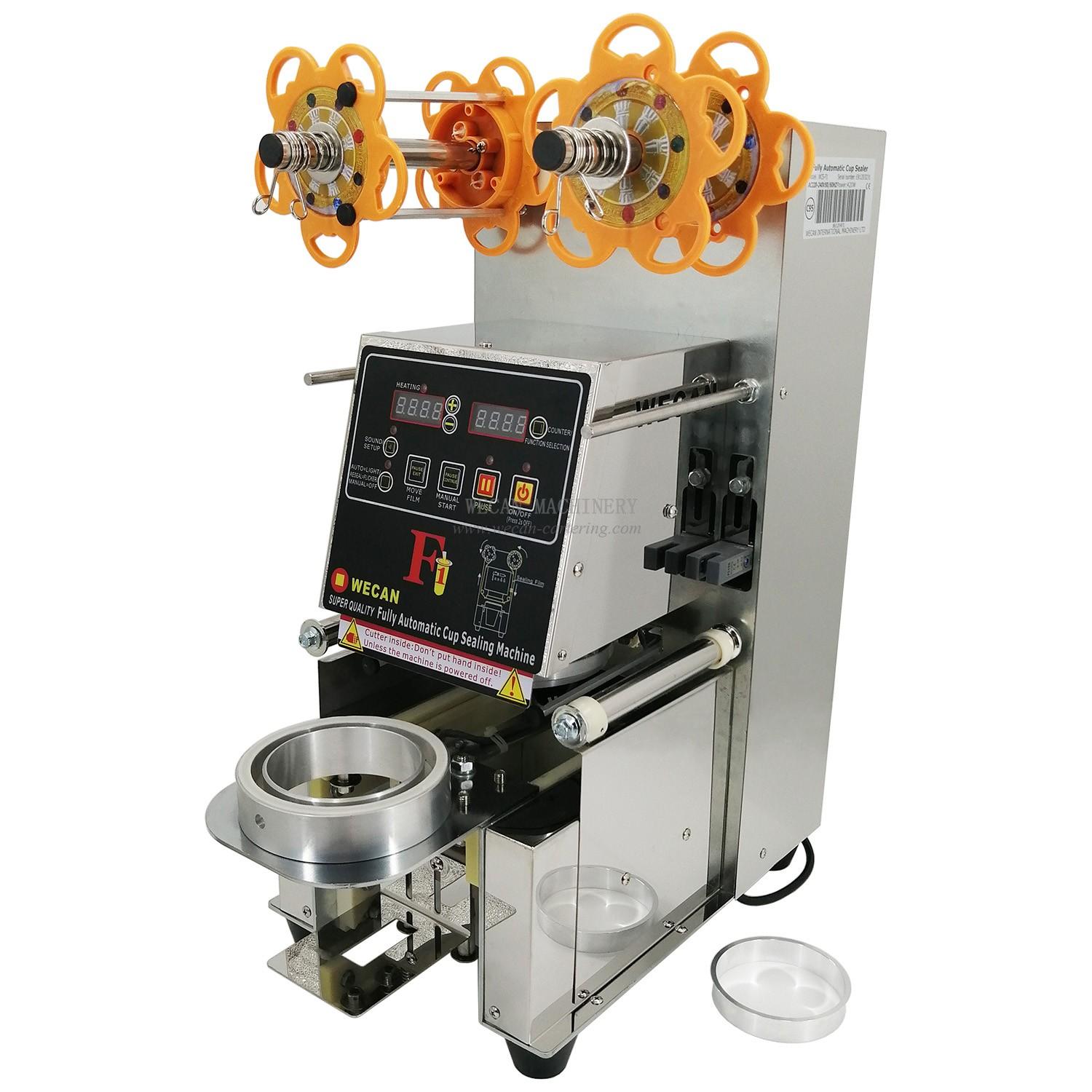 117MM pet  cup sealing machine 