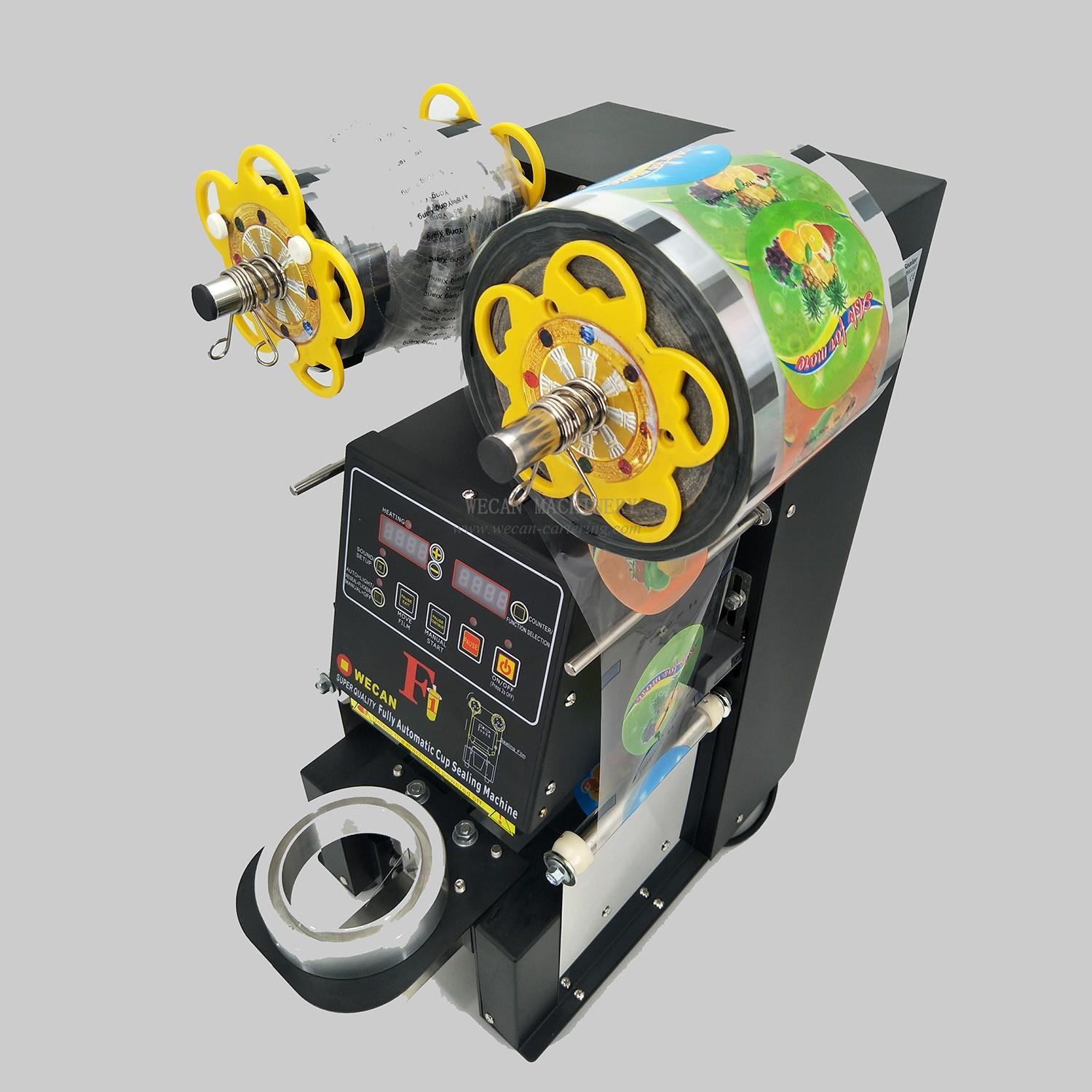 117MM pet  cup sealing machine 